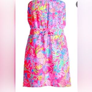 Lily Pulitzer Strapless Windsor Dress - Size XS